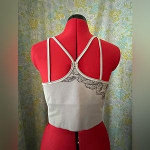 Athleta Aurora seamless high neck top, size L